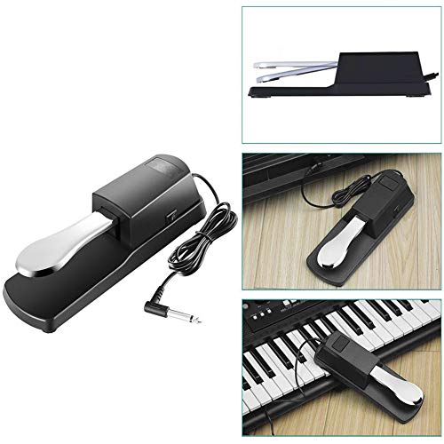 Pedal de Sustain Universal de Tipo Piano para Teclado Electrónicos