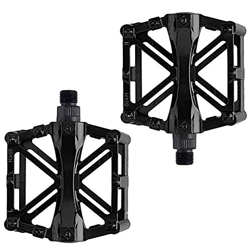 Pedales de bicicleta antideslizantes y duraderos, eje de 9/16 pulgadas de aluminio con rodamientos sellados antideslizantes, para todos los pedales de bicicleta / carretera / Mountain Bike / Rennrad