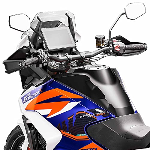 Pegatinas 3D Protecciones Laterales COMPATIBLES con KTM 1290 Super Adventure S-R 2021