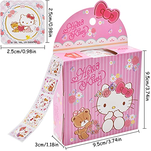 Pegatinas de Hello Kitty -Tomicy 200PCS Diferentes pegatinas de Hello Kitty Mouse Pegatinas impermeables para decoraciones Tronco Teléfono Motocicleta Bicicleta Coches Monopatín Pegatinas