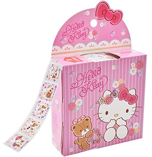 Pegatinas de Hello Kitty -Tomicy 200PCS Diferentes pegatinas de Hello Kitty Mouse Pegatinas impermeables para decoraciones Tronco Teléfono Motocicleta Bicicleta Coches Monopatín Pegatinas