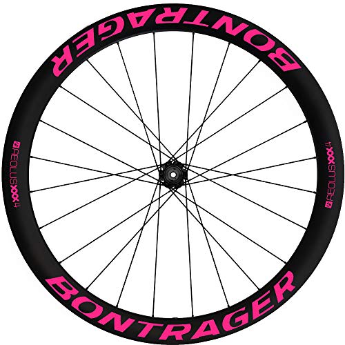 Pegatinas Llantas Bicicleta BONTRAGER Aeolus XXX 4 WH64 Rosa Fluor