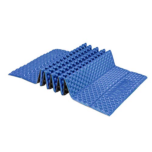 PELLIOT Esterillas de Espuma Almohadilla a Prueba de Humedad Almohadillas de Espuma Almohadilla Asiento para Camping 57x13x16CM (Azul)