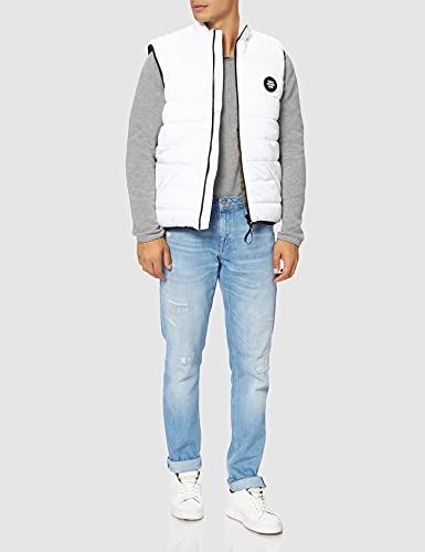 Pepe Jeans Heinrich Vest Chaqueta, Blanco, XXL para Hombre