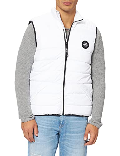 Pepe Jeans Heinrich Vest Chaqueta, Blanco, XXL para Hombre