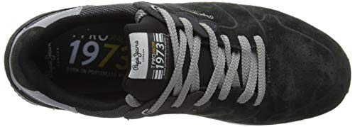 Pepe Jeans London Tinker Pro Racer, Zapatillas Hombre, Anthracite 982, 43 EU