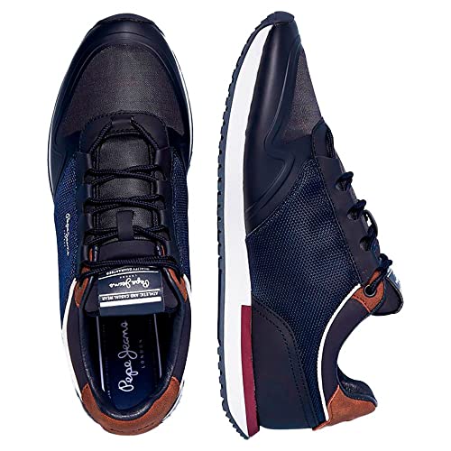 Pepe Jeans Tour Urban, Zapatilla Hombre, 595navy, 42 EU