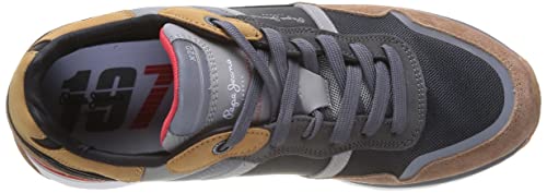 Pepe Jeans X20 Basic Urban, Zapatillas Deportivas para Hombre, (879cognac), 45 EU