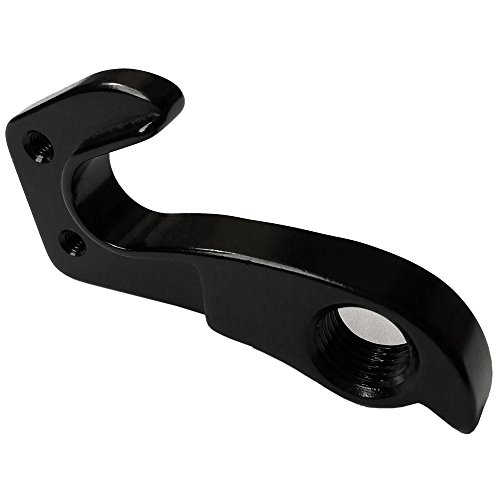 Percha para desviador (2 piezas), desviador de bicicleta para bicicleta Giant Avail Brava Defy Envie LIV Propel Revolt TCR TCX Thrive y más 167 negro con pernos