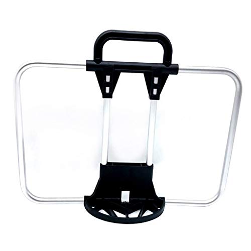 perfeclan Adaptador de Montaje en Bastidor para Bolsa Delantera de Bicicleta Plegable Soporte de Marco Porteur para Brompton - Blanco, Los 40x26cm