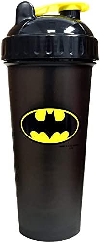 Performa Hero Series DC Shakers - Proteinshaker Hero Shaker Entrenamiento Culturismo - 800ml (Batman)