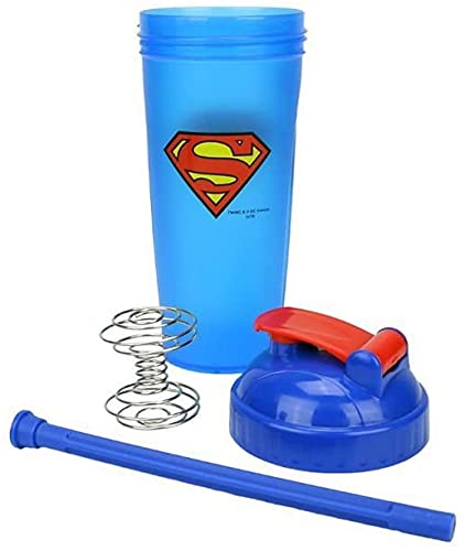 Performa Hero Series DC Shakers - Proteinshaker Hero Shaker Entrenamiento Culturismo - 800ml (Superman)