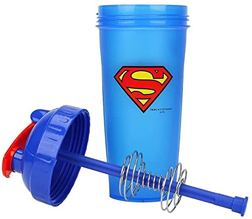 Performa Hero Series DC Shakers - Proteinshaker Hero Shaker Entrenamiento Culturismo - 800ml (Superman)