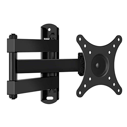 Perlegear Soporte de Pared para TV, el Soporte de Pared para TV para televisores de 10 a 32 Pulgadas de hasta 20 kg, VESA máximo 100 x 100mm, 75x75, 50x50mm