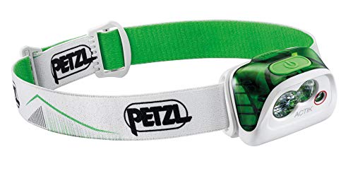 PETZL E099fa02 Lámpara Frontal ACTIK, Unisex Adulto, Verde, Talla única