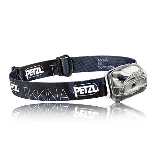 Petzl Tikkina - Linterna frontal, color negro