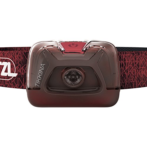 Petzl Tikkina Linterna Frontal, Unisex Adulto, Rojo, Talla Única