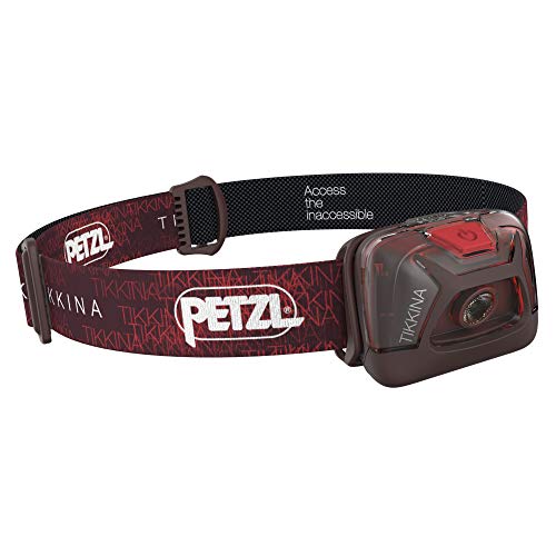 Petzl Tikkina Linterna Frontal, Unisex Adulto, Rojo, Talla Única