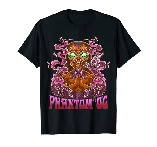 Phantom OG Strain Ghost Weed Hybrid Alien Camiseta