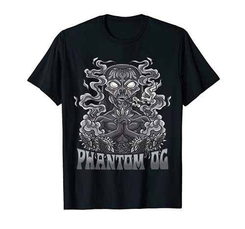 Phantom OG Strain Ghost Weed Hybrid Alien Camiseta