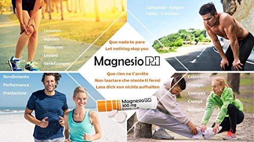PHARMINICIO Magnesio PH 300 mg, Naranja - 20 comprimidos efervescentes