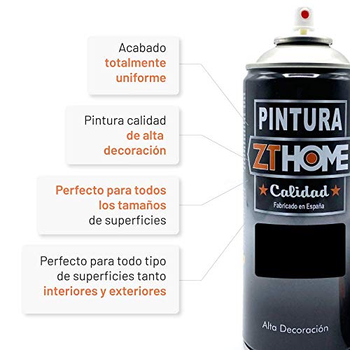 Pintura Barniz Spray Transparente Brillo 400ml imprimacion para madera, metal, ceramica, plasticos / Pinta Radiadores, bicicleta, coche, plasticos, microondas