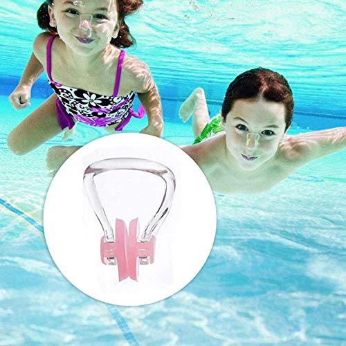 Pinza de Nariz para Natación,Enchufe de Nariz de Natación10 Pack Clip de la Nariz Silicona Protector Nariz Suave Clips Protector de Nariz de Natación para Adultos y Niños