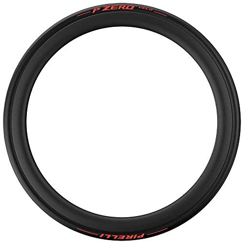 Pirelli P Zero Velo 25-622 Red, Adultos Unisex, Negro, ESTANDAR