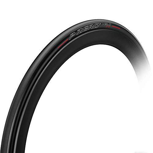 Pirelli Pzero Velo TT Neumático de Alto Rendimiento para Bicicleta de Carrera, Unisex, Negro, 700cm x 23C