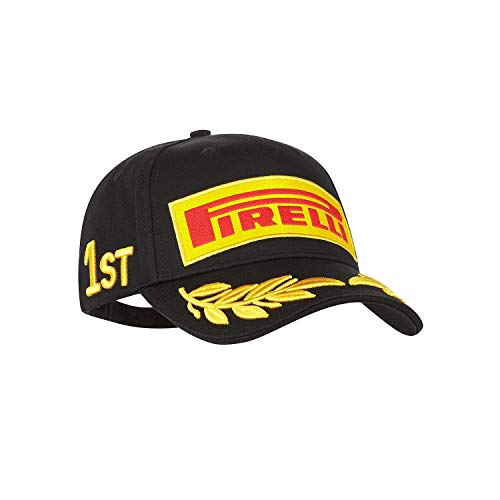 Pirelli Tapicería Hombre Podium Cap, Hombre, Color Negro, tamaño Talla única