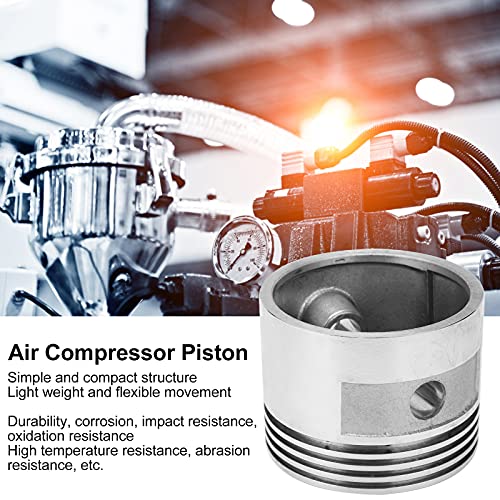 Pistones De Bomba, Pistón De Compresor De Aire Aluminio 105 Mm Resistencia A La Oxidación Compacta Flexible Para Gas Para Aceite