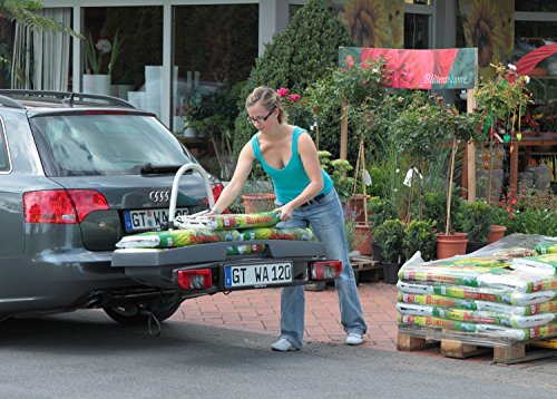 Plataforma de carga para Bikelander, BC60, BC70 y Portilo | Plataforma trasera para enganche de remolque | Reclinable + Antirrobo + Impermeable | Capacidad máxima 54kg