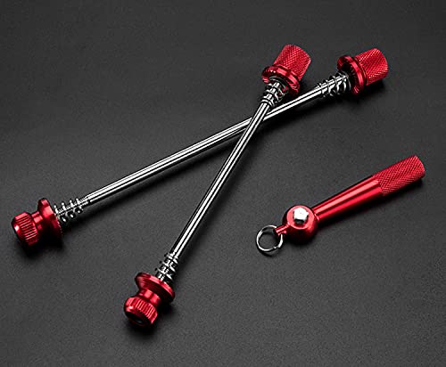 PLATT contra el Robo Cierres rápidos,Cierre rápido para Bicicletas la Llave de antirrobo (Llave pentagonal)