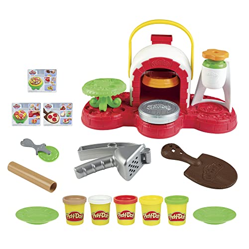 Play Doh-Cocina de Pizza, Multicolor, Talla Única Hasbro E4576EU4 , Color/Modelo Surtido