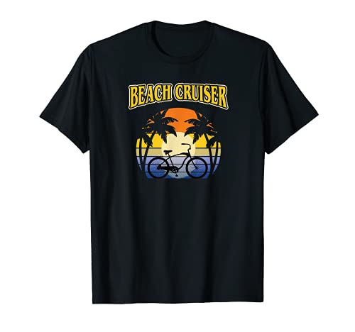 Playa Cruiser Bicicleta Equitación Ocio Casual Bike Ride Regalo Camiseta