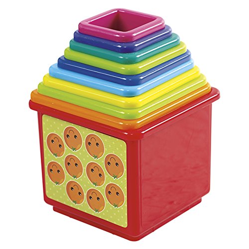 PlayGo - Juego Torre de Cubos cuadrados (44285)