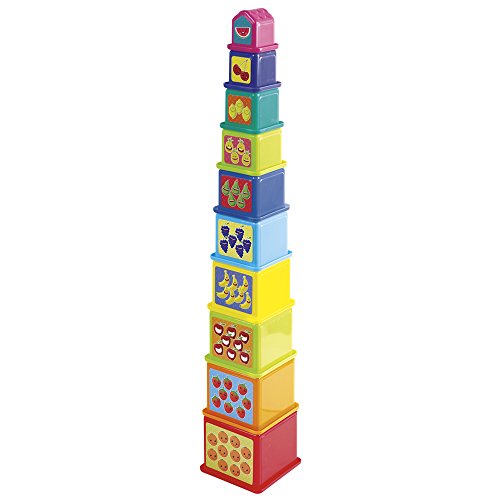 PlayGo - Juego Torre de Cubos cuadrados (44285)