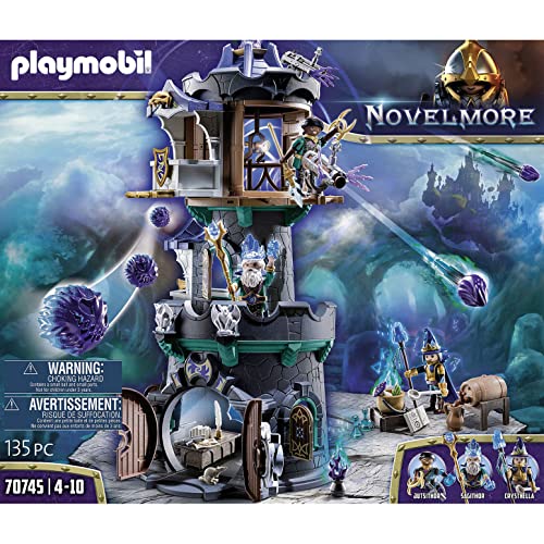 PLAYMOBIL Novelmore Violet Vale - Torre del Mago, A partir de 4 años (70745)