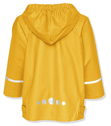 Playshoes Regenjacke Basic Chubasquero, Amarillo (Yellow 12), 7-8 Años Unisex Niños