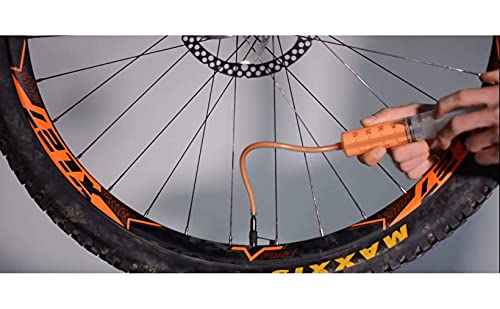 PMP VT Plus - Válvulas Tubeless Plus VT + con Sistema Anti-obstrucción, Control de líquido y talonado simplificado sin compresor. para MTB