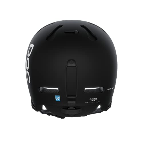 POC Auric Cut Casco, Unisex-Adult, Matt Black, M-L (55-58cm)