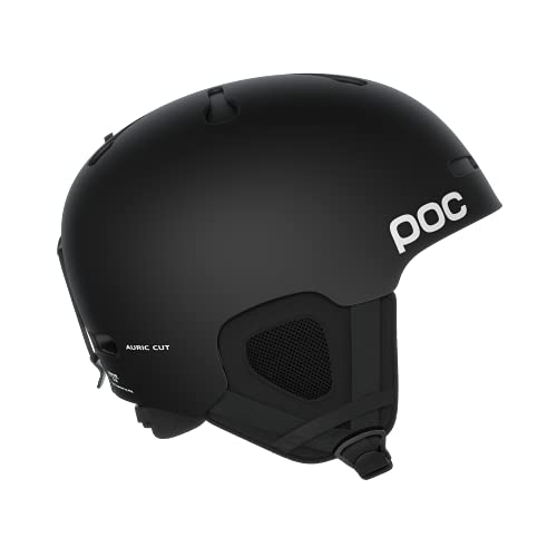 POC Auric Cut Casco, Unisex-Adult, Matt Black, M-L (55-58cm)