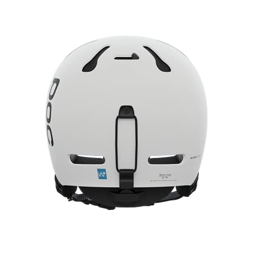 POC Auric Cut Casco, Unisex-Adult, Matt White, M-L (55-58cm)