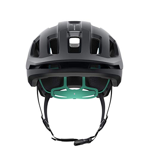 POC Axion Spin Casco, Unisex Adulto, Uranium Black/Fluorite Green Matt, XL-XXL (59-62cm)