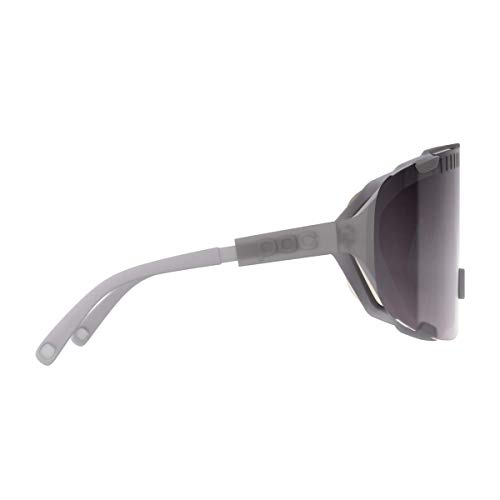 POC Devour Sonnenbrille, Gafas Unisex Adulto, Color Gris, Talla única