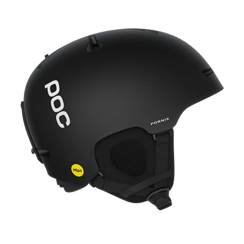 POC Fornix MIPS Casco de esquí, Adultos Unisex, Uranium Black Matt, M-L (54-59cm)