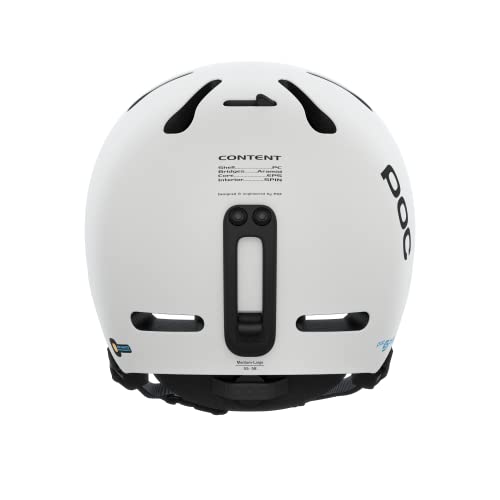 POC Fornix Spin Casco, Unisex-Adult, Hydrogen White, XL-XXL (59-62)