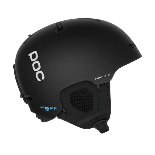 POC Fornix Spin Casco, Unisex-Adult, Uranium Black, XS-S (51-54cm)