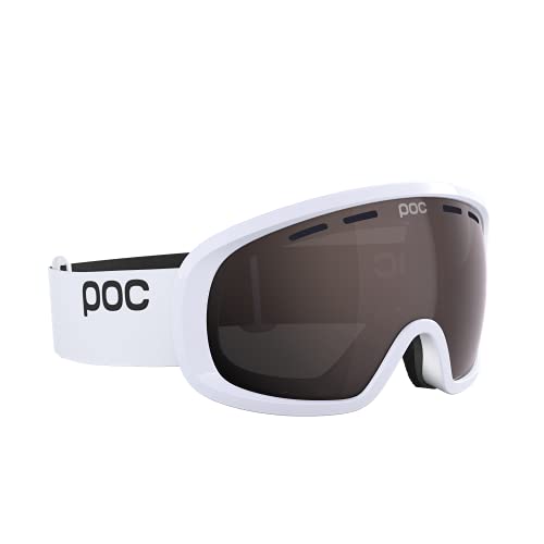 POC Fovea Mid Gafas de esquí, Adultos Unisex, Hydrogen White/Clarity Define/No Mirror, Talla única