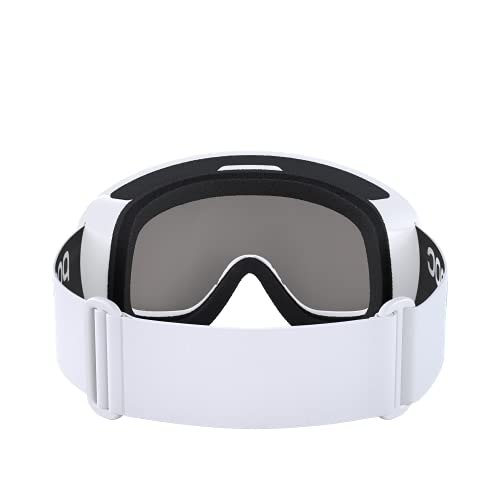 POC Fovea Mid Gafas de esquí, Adultos Unisex, Hydrogen White/Clarity Define/No Mirror, Talla única
